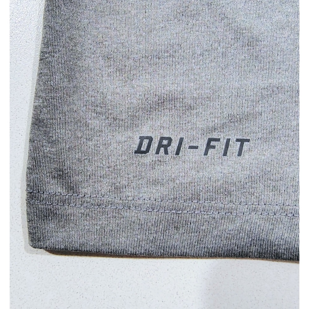 Nike Pro Combat Fitted Sleeveless Tank Top Gray Mens Mesh Small Dri Fit Athletic - Picture 4 of 10